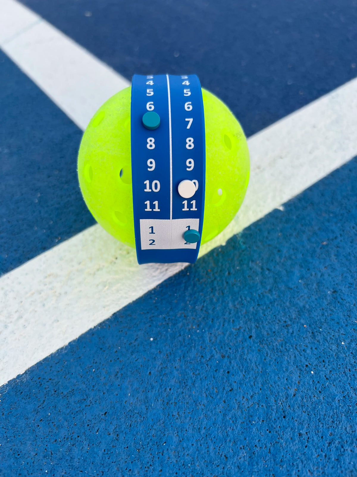 Point Band Pickleball Original Scorekeeper Wristband - Portable Pickleball Scoreboard -Scorekeeping Point Tracker Bracelet - Pickleball Score Keeper - Pickleball Score Tracker - Pickleball Point Tracker - Pickleball Score Keeper - Score Keeper Wristband