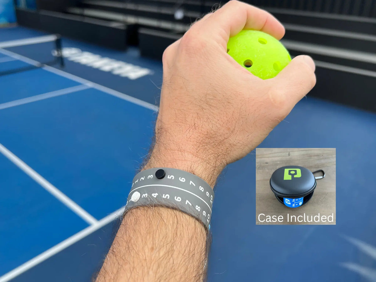 Point Band Pickleball Original Scorekeeper Wristband - Portable Pickleball Scoreboard -Scorekeeping Point Tracker Bracelet - Pickleball Score Keeper - Pickleball Score Tracker - Pickleball Point Tracker - Pickleball Score Keeper - Score Keeper Wristband