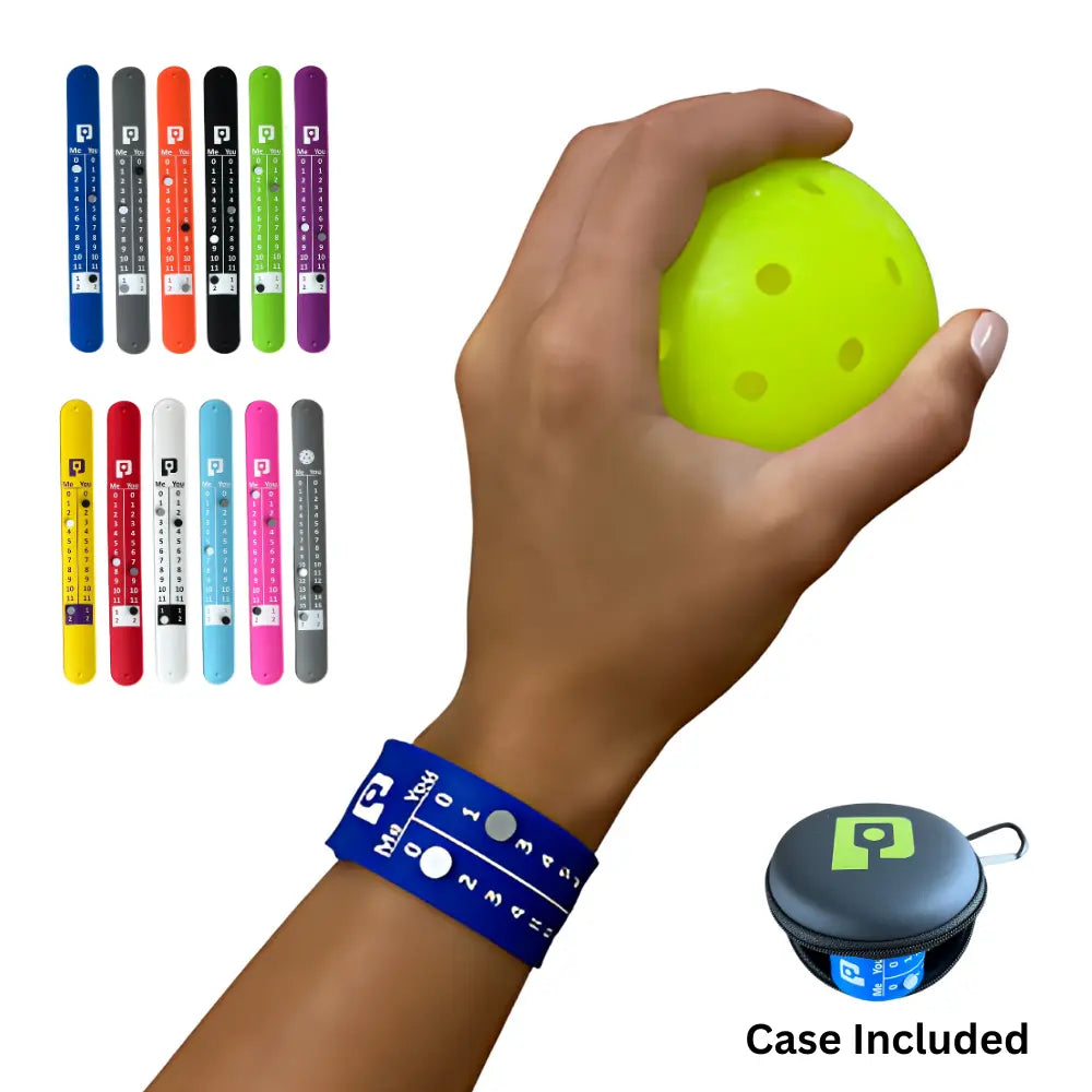 Point Band Pickleball Original Scorekeeper Wristband - Portable Pickleball Scoreboard -Scorekeeping Point Tracker Bracelet - Pickleball Score Keeper - Pickleball Score Tracker - Pickleball Point Tracker - Pickleball Score Keeper - Score Keeper Wristband