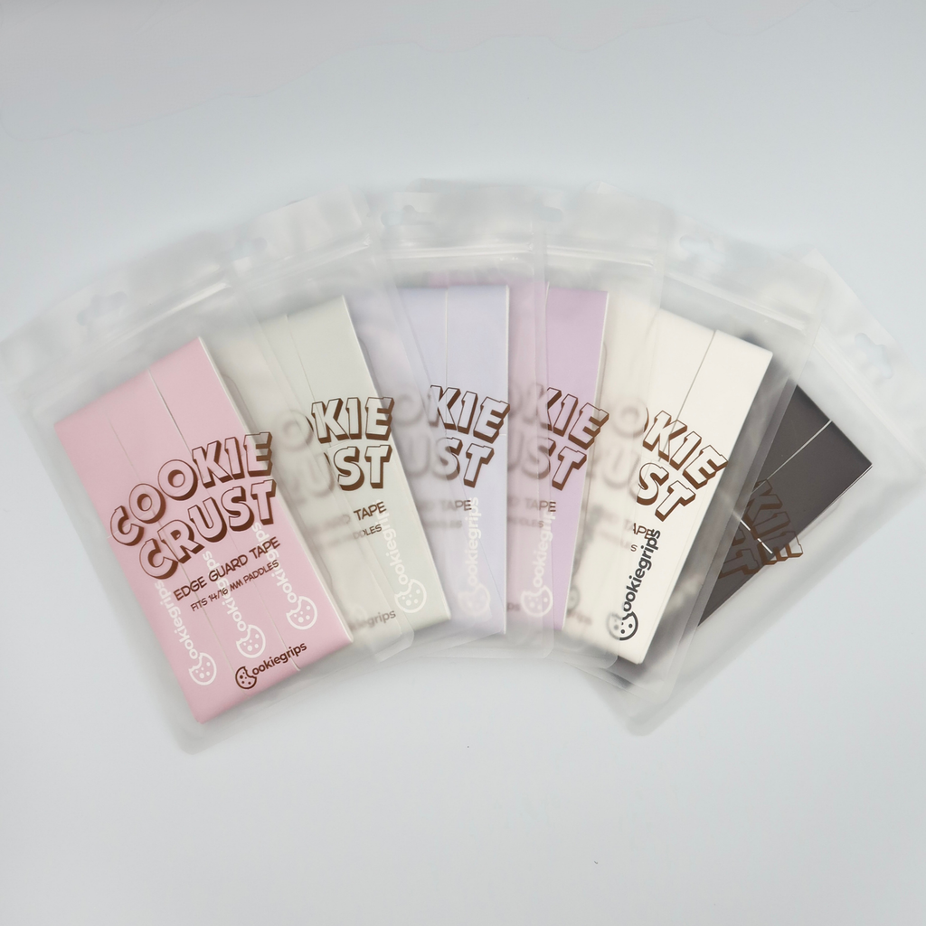 Cookie Crust™ Edge Guard Tape for Pickleball Paddles (3 Pack)