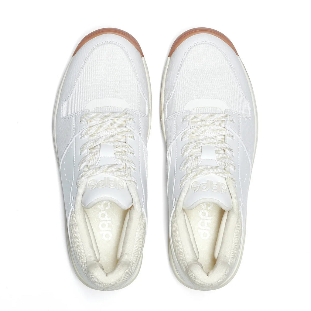 DAPS DESI Mid – White/Cream – Women’s Pickleball Shoes