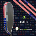 United States Flag Pickleball Edge Guard Tape — 3 Pack