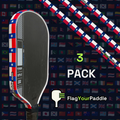 Texas Flag Pickleball Edge Guard Tape — 3 Pack