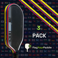 Colombia Flag Pickleball Edge Guard Tape — 3 Pack