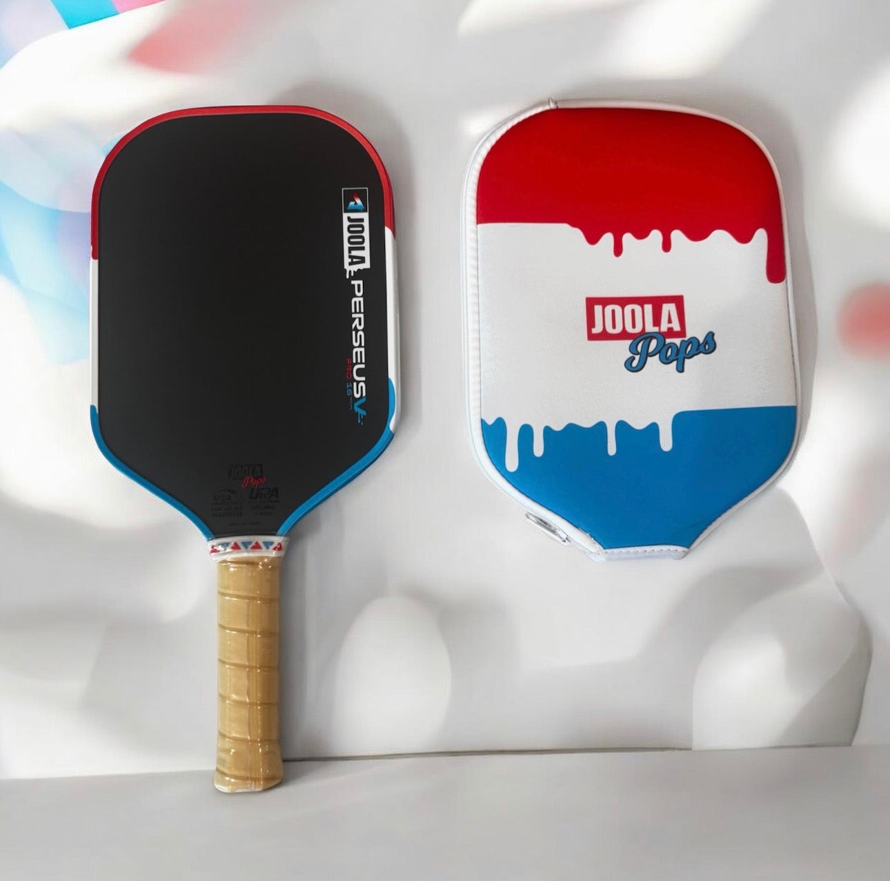 Joola Perseus Pro V Rally Rocket with cover 16mm Pickleball Paddle
