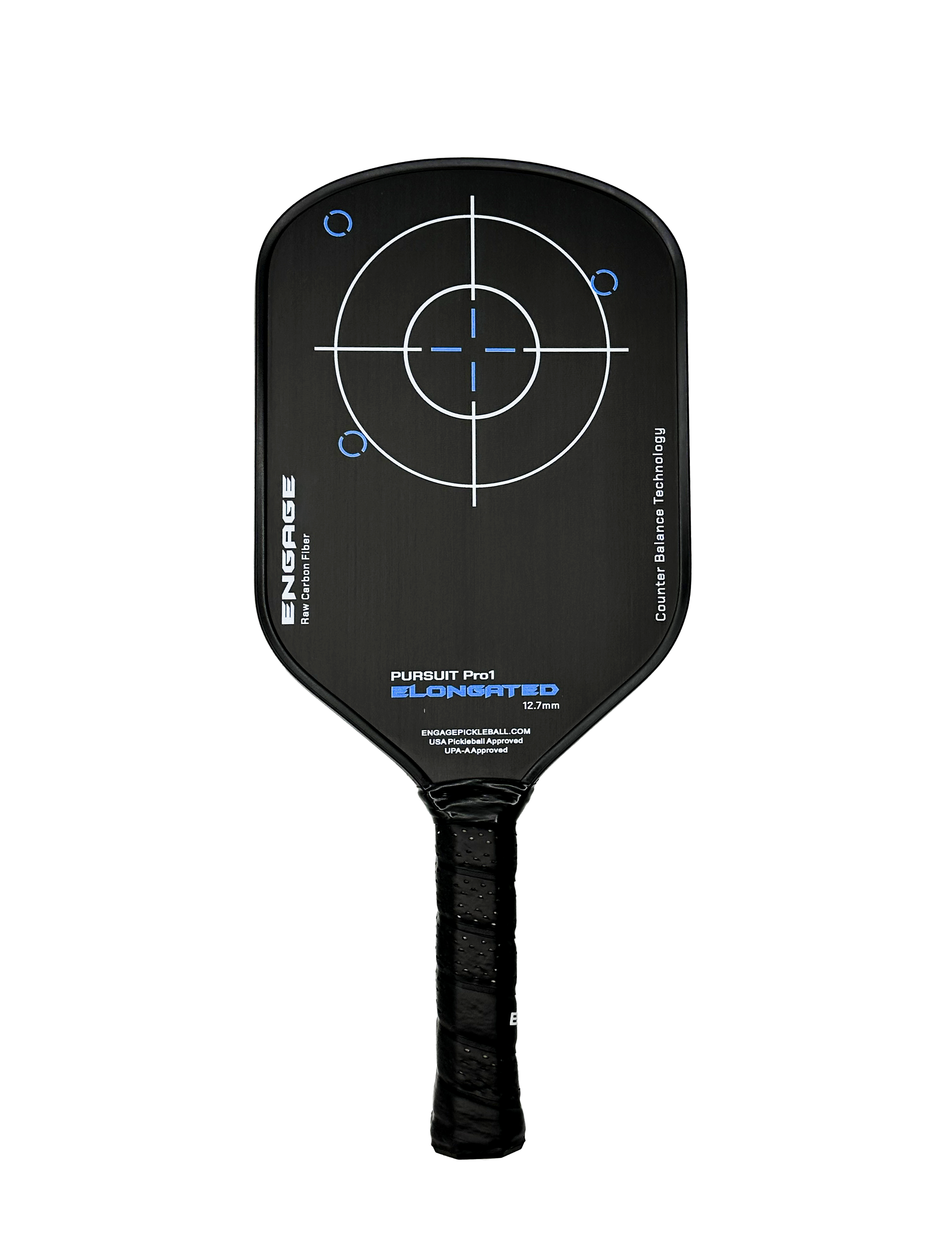 NEW GRAPHIC. Pursuit Pro1 Elongated 12.7 Power Series | Raw Carbon Fiber