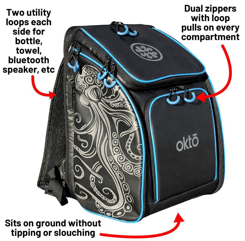 oktō® Rec Lite Ultimate Paddle Sport Backpack