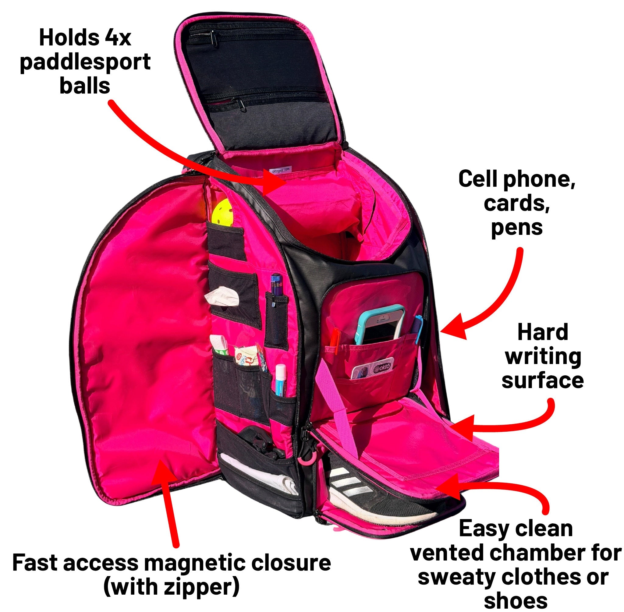 oktō® Pro Elite Ultimate Paddle Sport Backpack