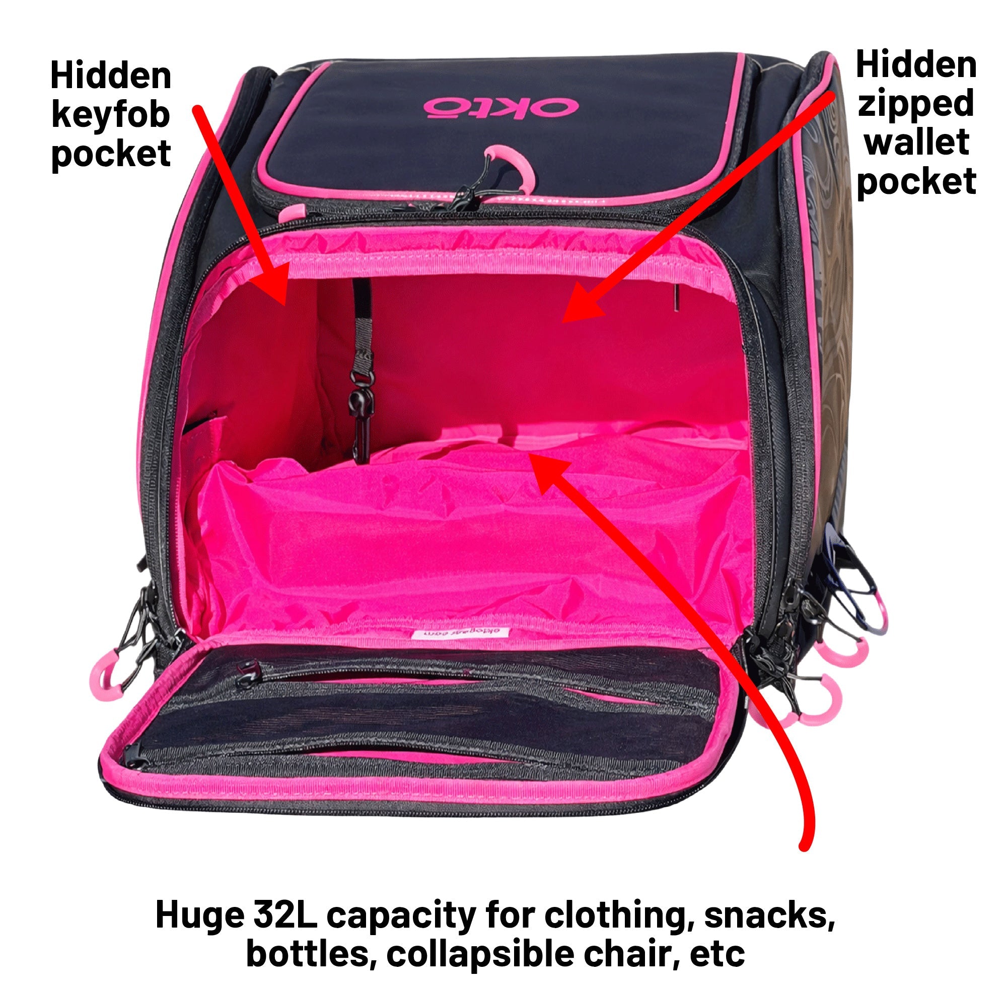 oktō® Rec Lite Ultimate Paddle Sport Backpack