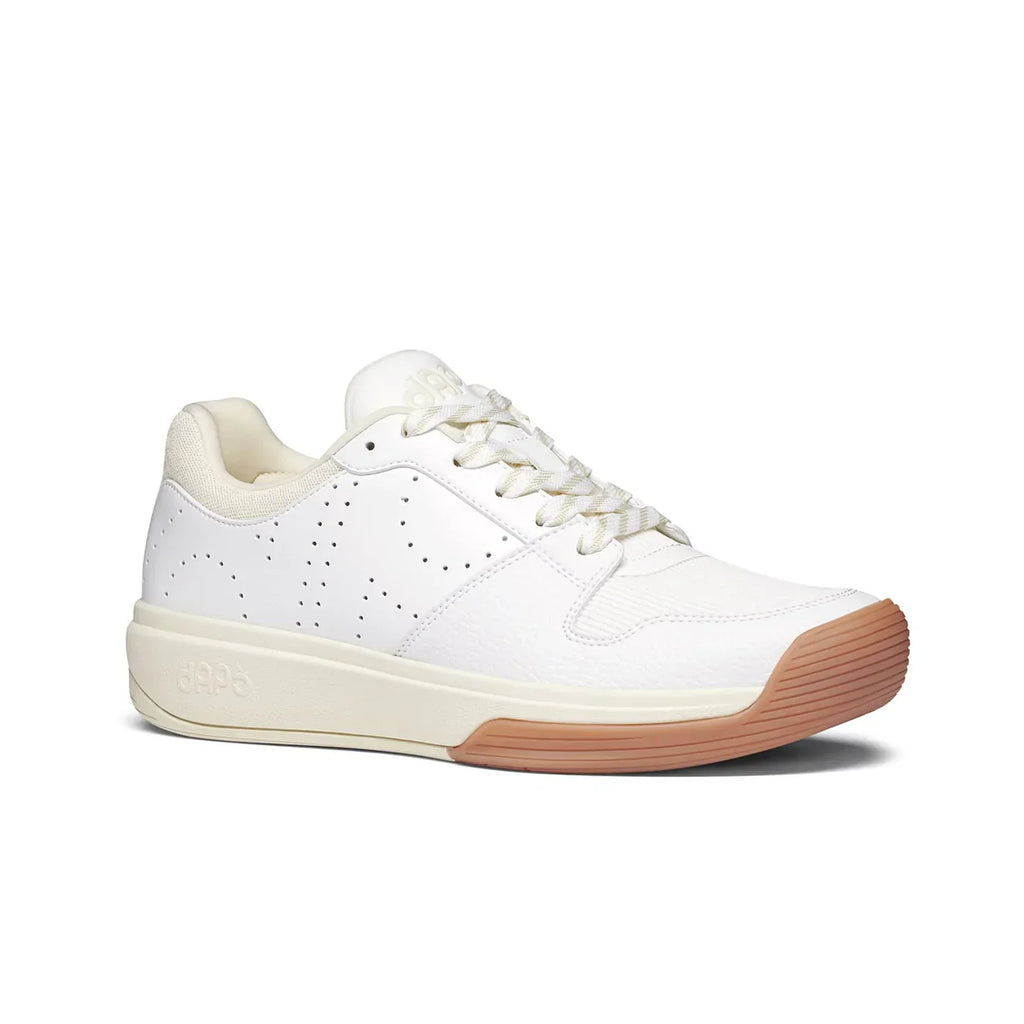 DAPS DESI Low – White/Cream – Men’s Pickleball Shoes