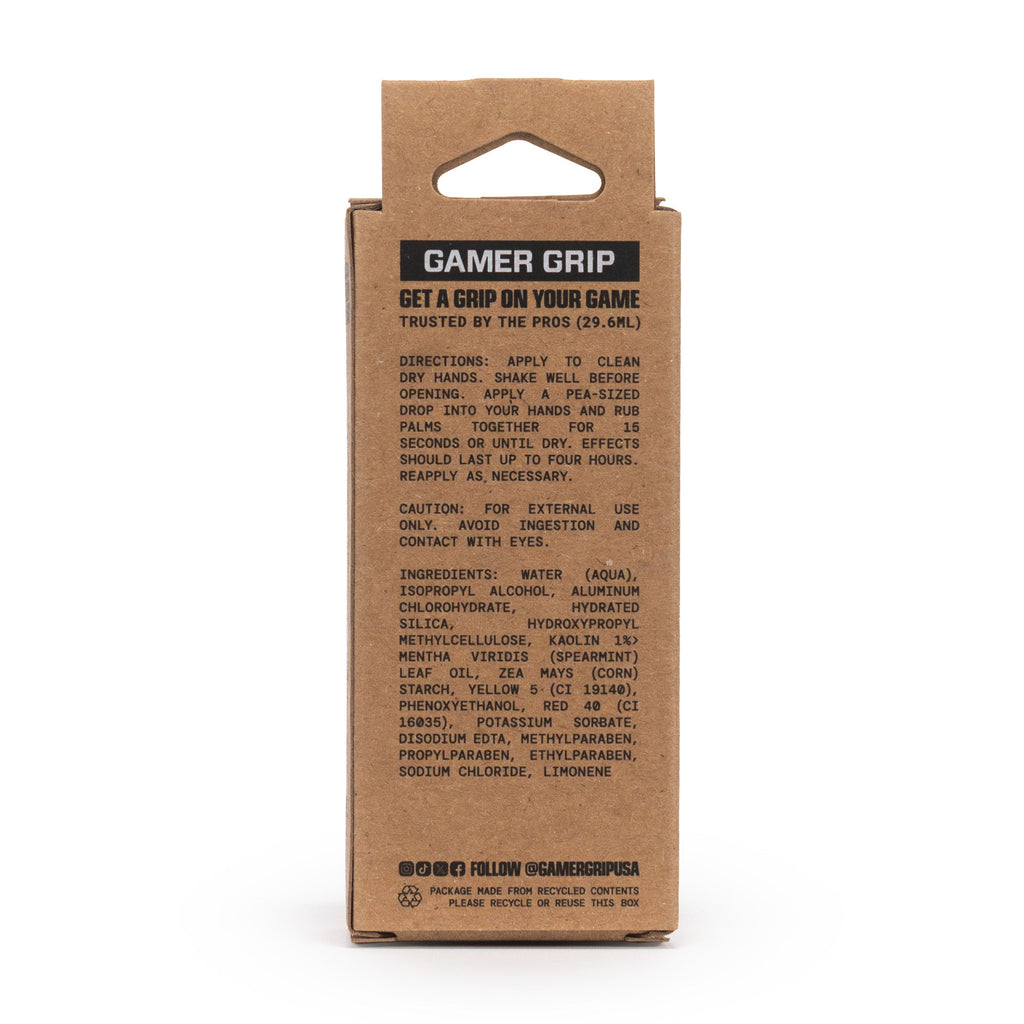Gamer Grip for Racquet & Paddle – Anti-Sweat Grip Cream for Tennis & Pickleball