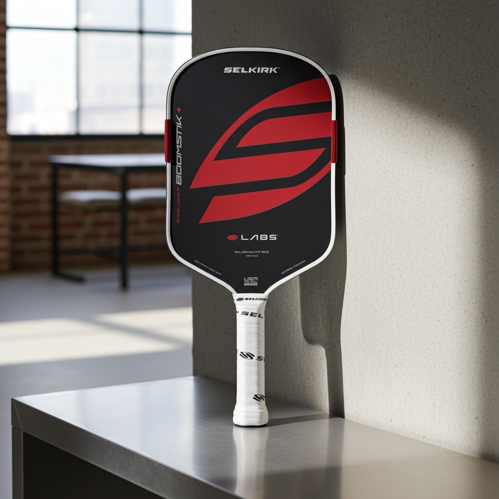 Selkirk Boomstik Elongated Pickleball Paddle & Limited Edition Cover "DUPR the Great"