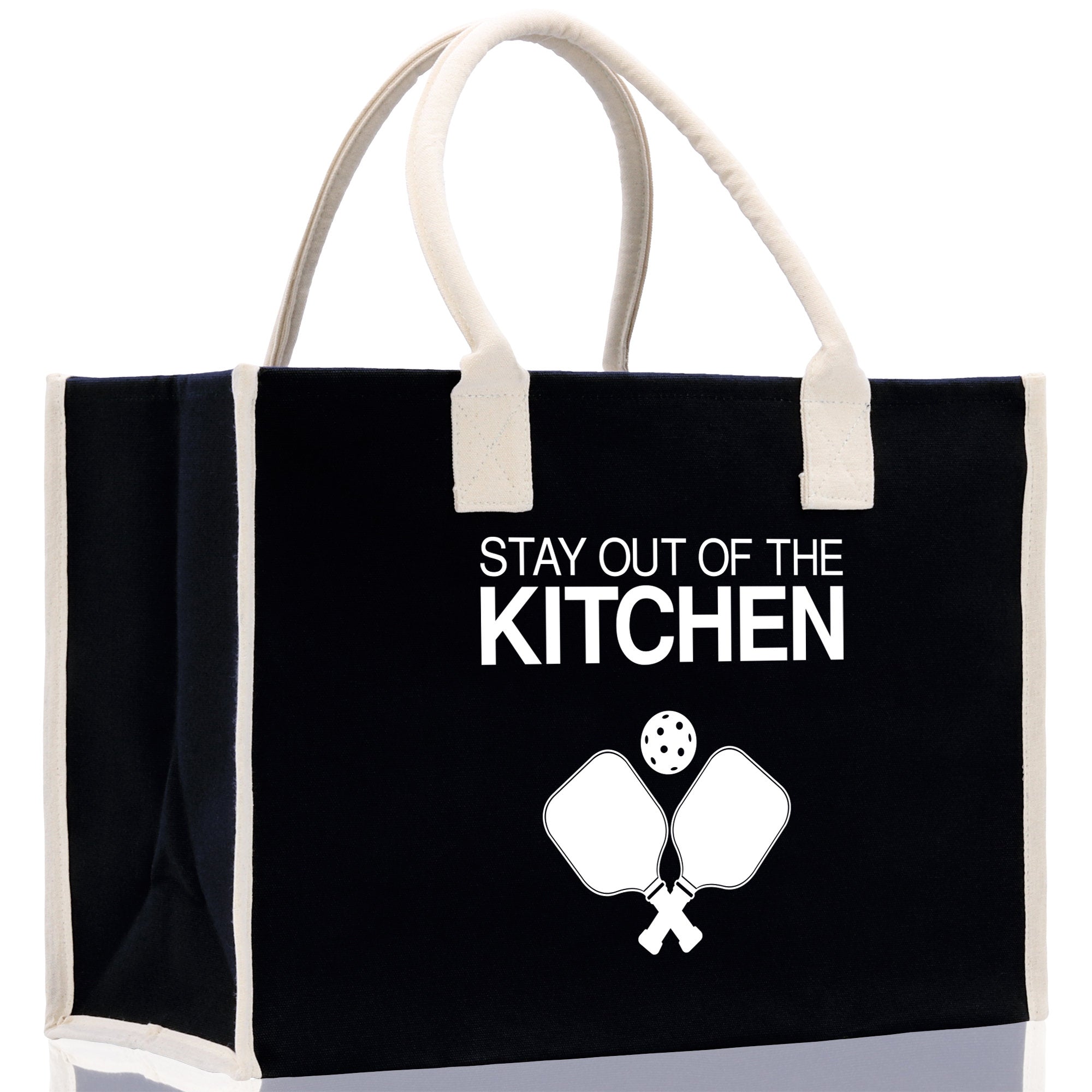 Pickleball Tote Bag Personalized Pickleball Party Favors Custom Pickleball Player Gift Pickleball Cotton Canvas Tote Bag