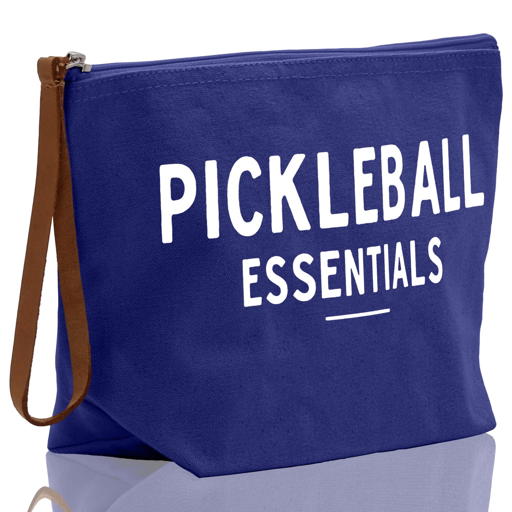 Pickleball Cosmetic Zipper Pouch Tote Bag Pickleball Party Favors Pickleball Player Gift Pickleball Make Up Bag Pickleball Toiletry Bag