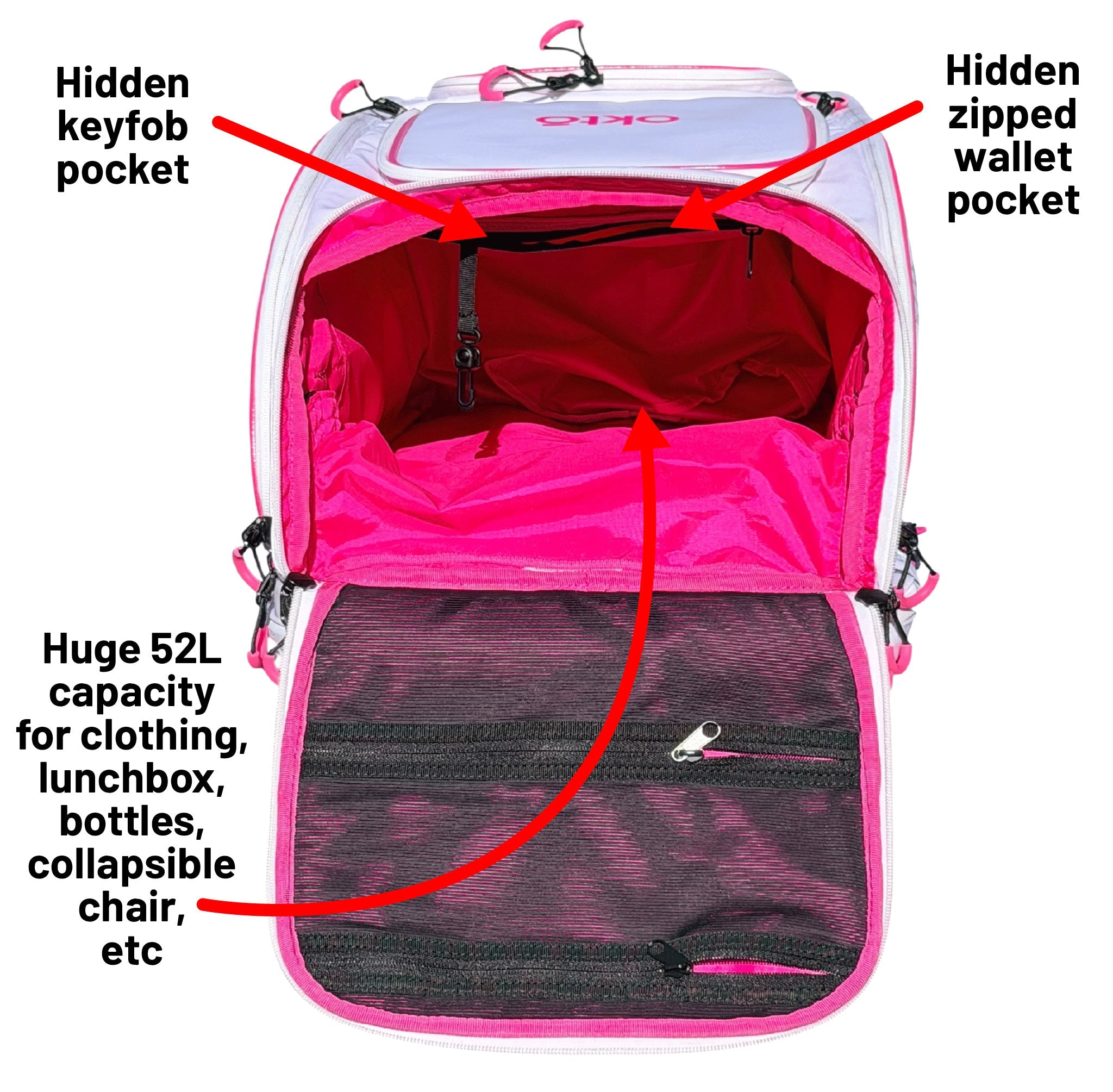 oktō® Pro Elite Ultimate Paddle Sport Backpack