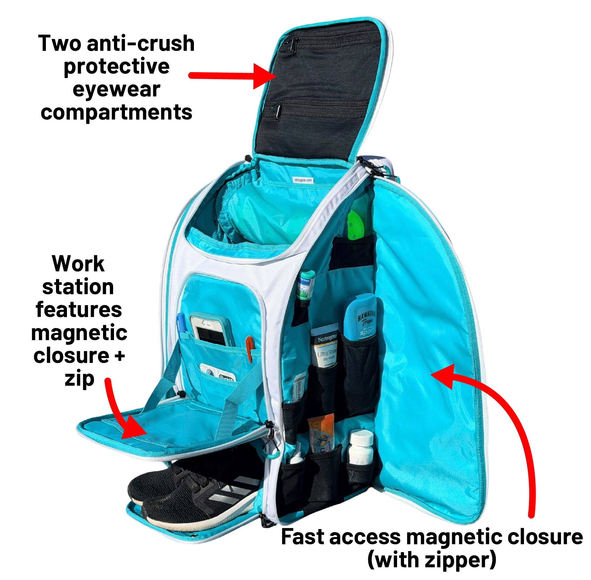 oktō® Pro Elite Ultimate Paddle Sport Backpack